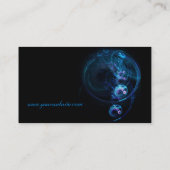 BlueBubbles Business Card Visitenkarte (Rückseite)