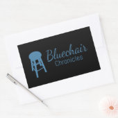 Bluechair-Sticker Rechteckiger Aufkleber (Umschlag)