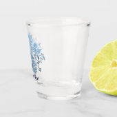 Bluecorset Damask Symbol Schnapsglas (Rechts)