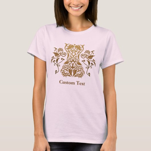 Bluecorset Damask Symbol T-Shirt (Vorderseite)
