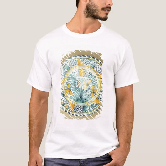 Bluedash Delftware Ladegerät, Lambeth Tonwaren T-Shirt (Vorderseite)