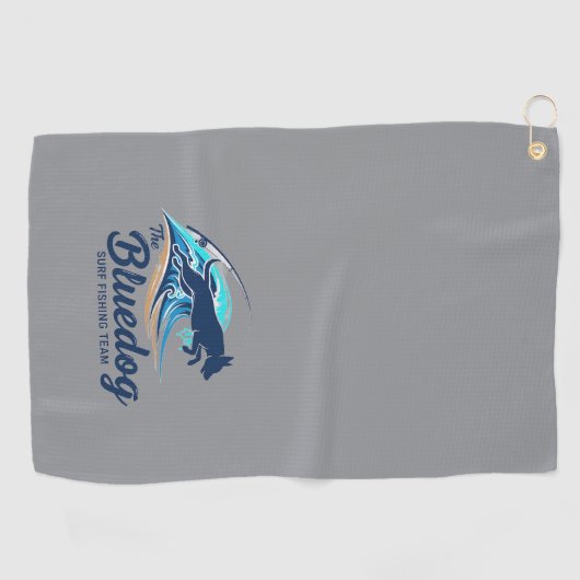 BLUEDOG SURF FISCHEREITEAM GOLFHANDTUCH (Horizontal)