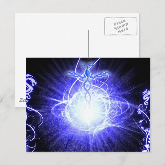 BlueDragon Progucts Postkarte (Vorne/Hinten)