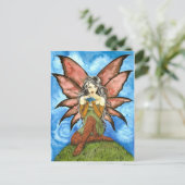 BlueFairyDust Postkarte (Stehend Vorderseite)