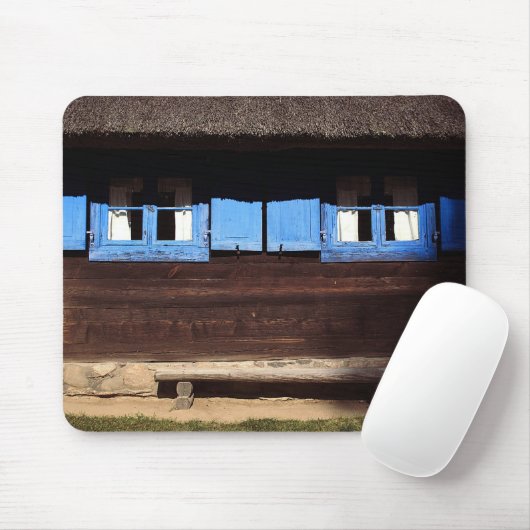 Bluefenster-Shutters - Mousepad (Mit Mouse)