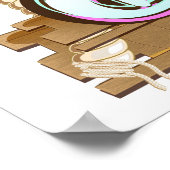 Bluefields, Jamaika Beach Ferien Poster. Poster (Ecke)