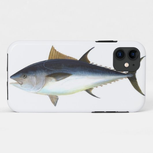 Bluefin-Thunfisch-Illustration Case-Mate iPhone Hülle (Rückseite (Horizontal))