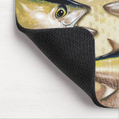 Bluefin-Thunfisch-Mausunterlage Mousepad (Ecke)