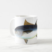 Bluefin-Thunfischillustration Kaffeetasse (Vorderseite Links)