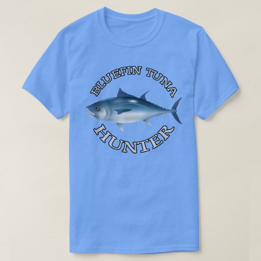 Bluefin Tuna Hunter, Saltwater Fishing T 223  T-Shirt (Design vorne)