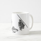 Bluefinkillifish-Tasse Kaffeetasse (VorderseiteRechts)