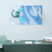 BlueFire Drache Banner (Messeveranstaltung)
