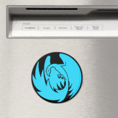 BlueFireArts Fire Bird Magnet (In Situ (Geschirrspüler))