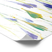 BLUEFLOWERRAIN POSTER (Ecke)