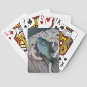 Bluegill auf Dock Spielkarten (Rückseite)