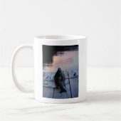 Bluegill bei Sonnenuntergang Lake Arrowhead Kaffeetasse (Links)
