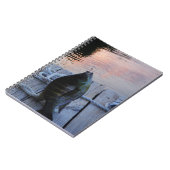 Bluegill bei Sonnenuntergang Lake Arrowhead Notizblock (Linke Seite)
