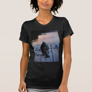 Bluegill bei Sonnenuntergang Lake Arrowhead T-Shirt