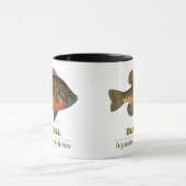 Bluegill-Brei-Fischerei Tasse (Zentrum)