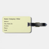 Bluegill Brei Gepäckanhänger (Rückseite horizontal)