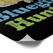 Bluegill Hunter Shirt Funny Fishing Fischer Poster (Ecke)