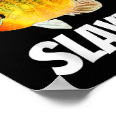Bluegill Slayer Fishing  Poster (Ecke)
