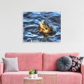 Bluegill Sunfish Fisherman's Outdoor Sports Art Leinwanddruck (Insitu (Wohnzimmer))