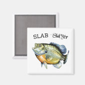 Bluegill Sunfish Slab Magnet (Vorderseite/Rückseite)