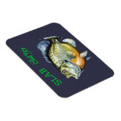 Bluegill Sunfish Slab Magnet (Rechte Seite)