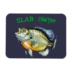 Bluegill Sunfish Slab Magnet