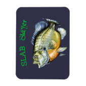 Bluegill Sunfish Slab Magnet (Vertikal)