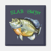 Bluegill Sunfish Slab Magnet (Vorne)