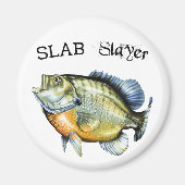 Bluegill Sunfish Slab Magnet (Vorne)