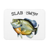 Bluegill Sunfish Slab Magnet (Horizontal)