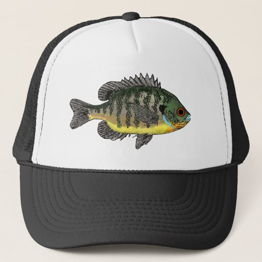 Bluegill Sunfish Truckerkappe (Vorderseite)
