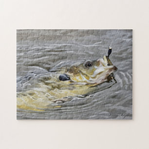 Bluegill übernimmt den Köder Puzzle