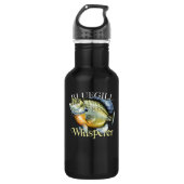 Bluegill Whisperer Edelstahlflasche (Vorderseite)