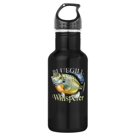 Bluegill Whisperer Edelstahlflasche (Vorderseite)