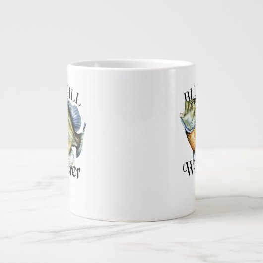 Bluegill Whisperer Jumbo-Tasse (Vorderseite)