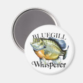 Bluegill Whisperer Magnet (Vorderseite/Rückseite)