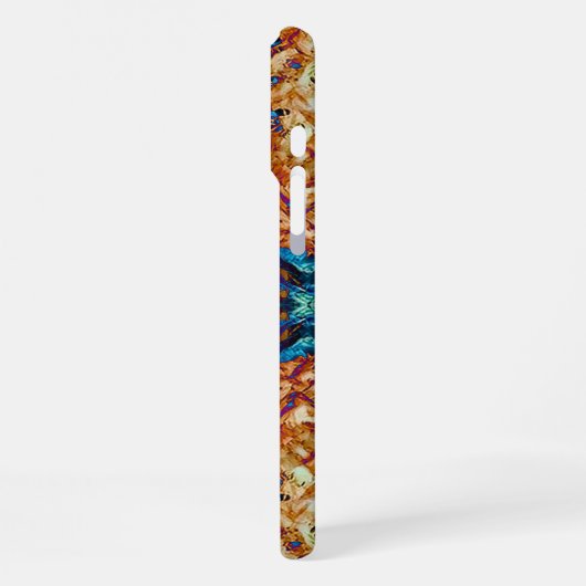 BlueGold-Fir iPhone Hülle (Linke Seite)