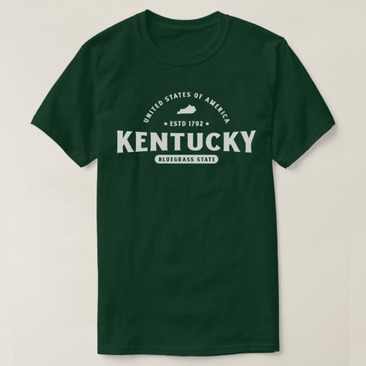 Bluegrass Anthem Kentucky USA TShirt (Design vorne)