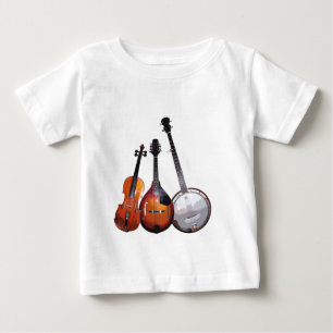 Bluegrass-Band gefiltert Baby T-shirt