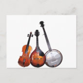 Bluegrass Band Postkarte (Vorderseite)