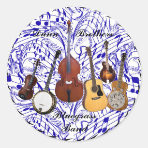 BLUEGRASS BAND* - STICKER