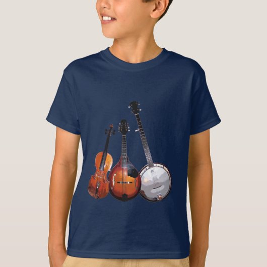 Bluegrass-Band T-Shirt (Vorderseite)