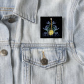 Bluegrass-Banjo-Design-Knöpfe Button (Beispiel)