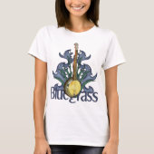 Bluegrass-Banjo-Musik T-Shirt (Vorderseite)
