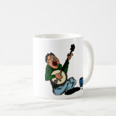 Bluegrass-Banjo-Spaß Kaffeetasse (VorderseiteRechts)
