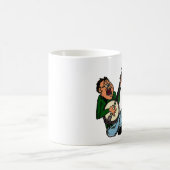 Bluegrass-Banjo-Spaß Kaffeetasse (Mittel)